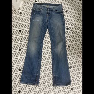 COH low rise jeans size 27 citizens of humanity boho stretch 111